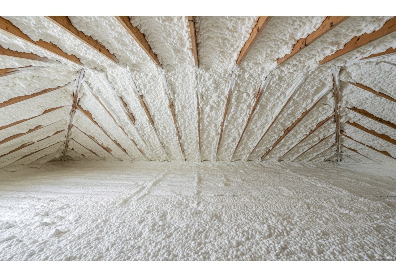 Spray Foam Insulation Frisco team at work
